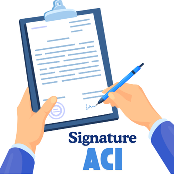 Signature de l'ACI le 26 décembre 2024