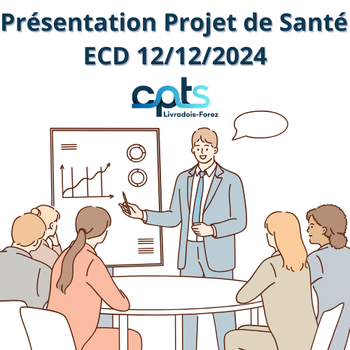 Présentation du Projet de Santé en ECD le 12 décembre 2024