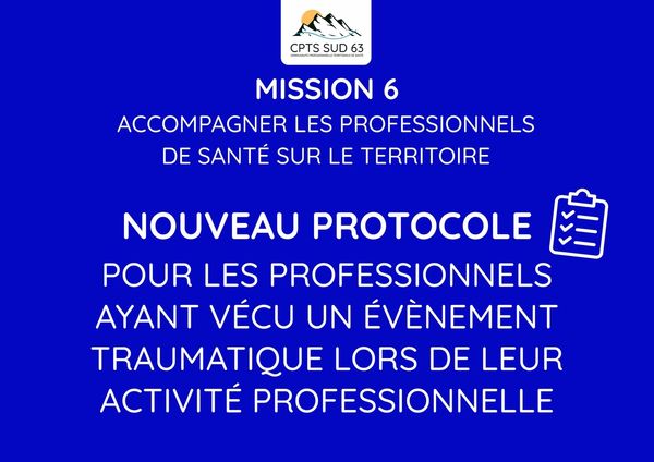 Protocole Sécuriser l'exercice des professionnels de santé