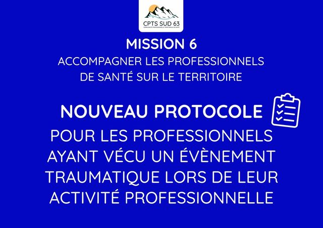 Protocole Sécuriser l'exercice des professionnels de santé