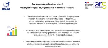 Aide à l'arrêt du tabac 