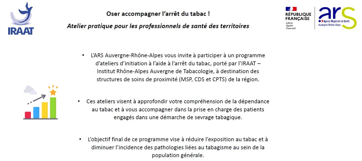 Aide à l'arrêt du tabac