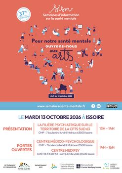 13 octobre 2026 : Filière psychiatrique et portes ouvertes pour les professionnels de santé