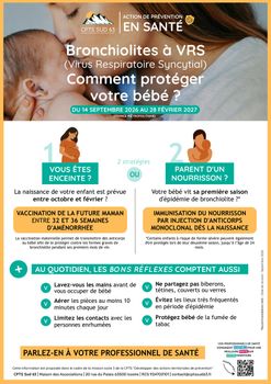 Bronchiolite à VRS : comment protéger votre bébé cet hiver ?