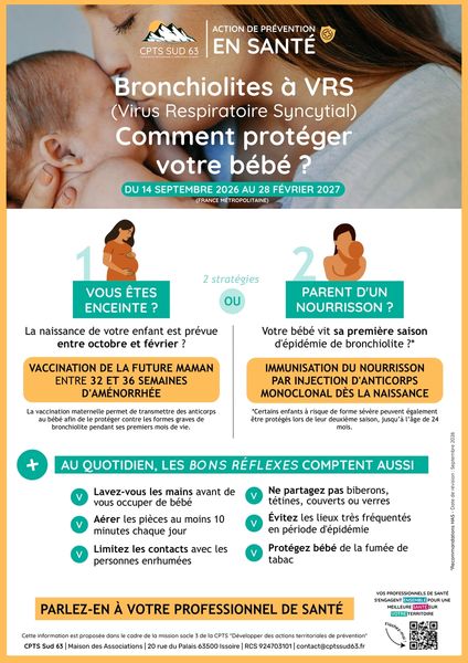 Bronchiolite à VRS : comment protéger votre bébé cet hiver ?
