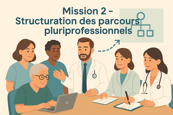 Mission 2 Organisation du parcours pluriprofessionnels autour du patient :