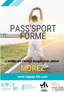 PASS SPORT FORME enfants de 9 à 15 ans MOREZ