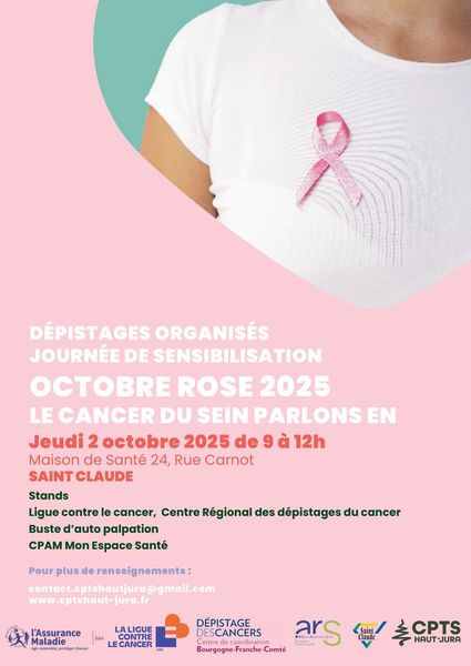 Matinée sensibilisation aux dépistages organisées-Octobre Rose