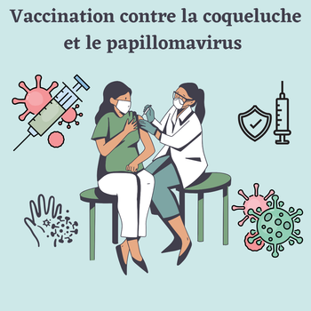 Renforcer la couverture vaccinale contre la coqueluche et le papillomavirus