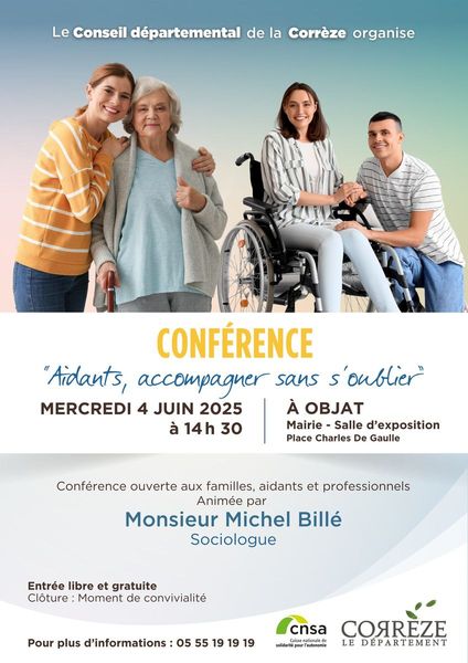 Conférence "Aidants, accompagner sans s'oublier"