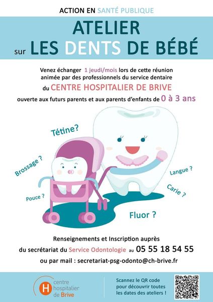 Atelier sur les dents de bébé