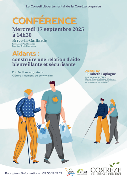 Conférence : aidants, construire une relation d'aide bienveillante et sécurisante
