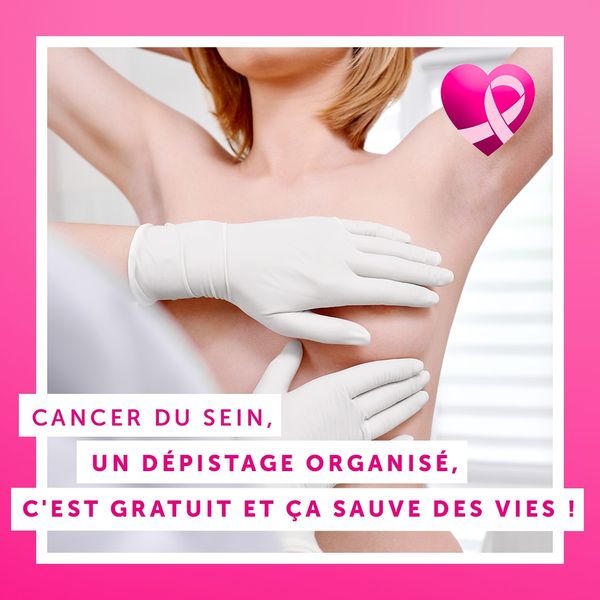 50 à 75 ans : Dépistage du cancer du sein