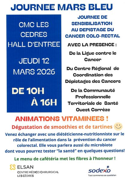 Sensibilisation dépistage colorectal