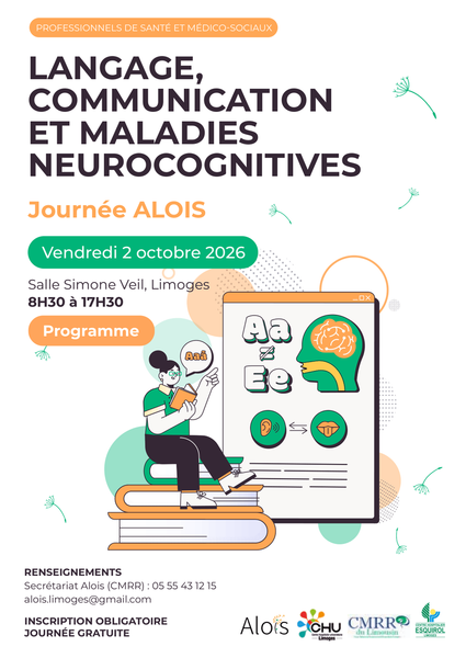 Conférence : Langage, communication et maladies neuroévolutives