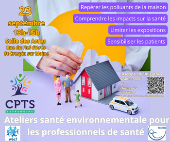 Ateliers santé environnementale pour les professionnels de santé