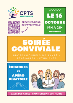 Soirée conviviale d'interconnaissance 