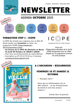 🗓️ L'agenda et les infos ℹ️