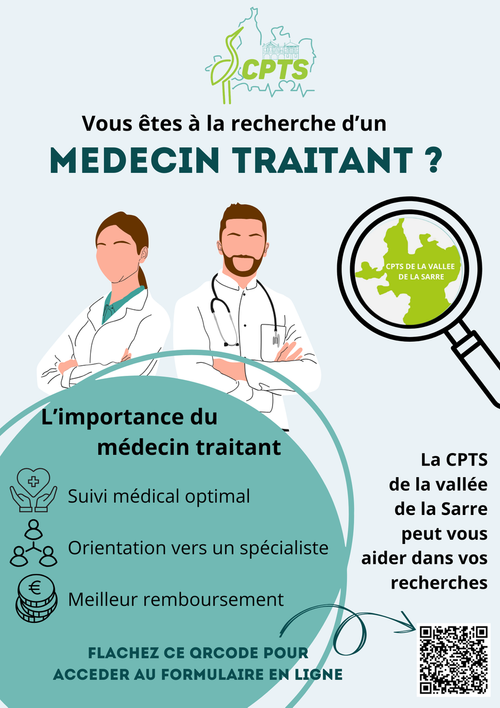 Recherche d'un Médecin Traitant