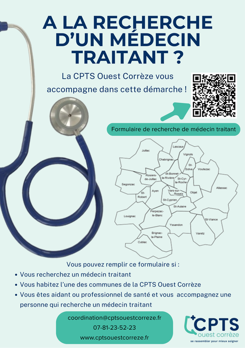 Demande d'accès à un médecin traitant